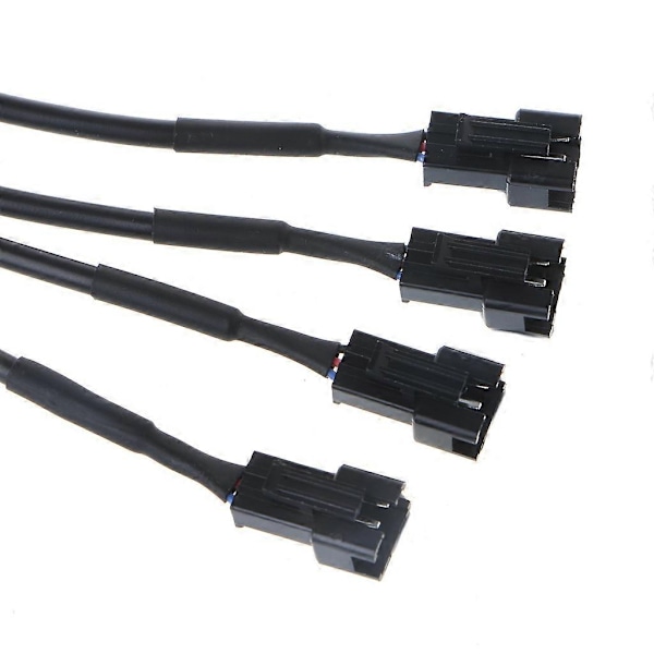 PC Bundkort 5V 3-polet 12V 4-polet til AURA RGB Fan Stik Multi-Connector Kabel - Perfet Female head One part two