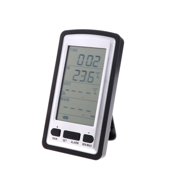 Regnmåler værstasjon instrument termometer digital trådløs regnmåler - Perfekt