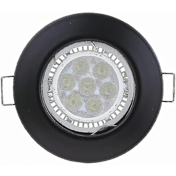 4 st Fjäderringar Lås Clips & LED-glödlampshållare - Perfekt Heart-shaped version MR16