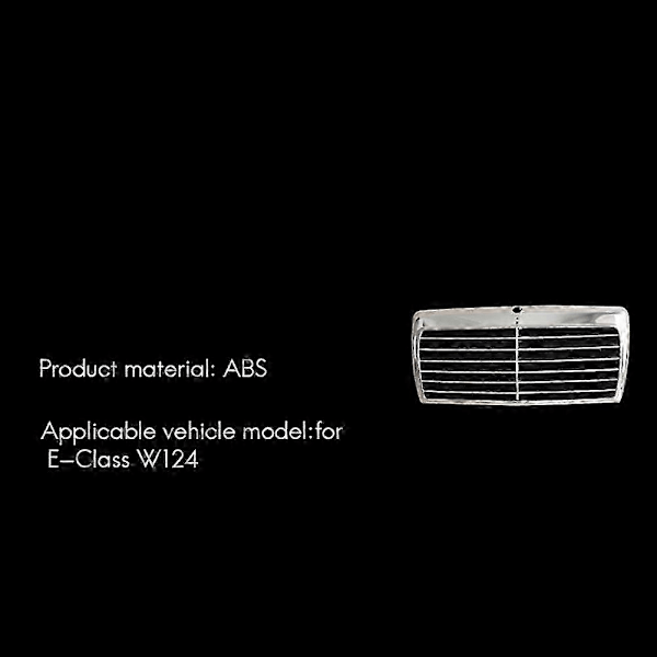 Bilfrontgrill Kompatibel med E-Klasse W124 -1996-Perfekt
