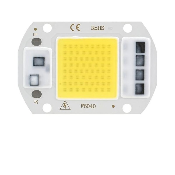 Led Cob Chip for innendørs plantefrøplante Blomstervekst Light Full Light - Perfet Cold White 50W / 220V