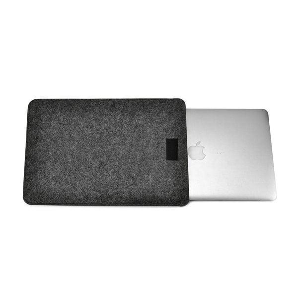 Veske til Macbook Air / Pro 13 Wool Filt Mørkegrå - Perfet
