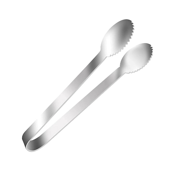Mini matklype i rustfritt stål, tykk, ikke-deformerende, flerbruks serveringspalm/hjerte/oval/firkant isingklemme KAESI-Perfet C 0