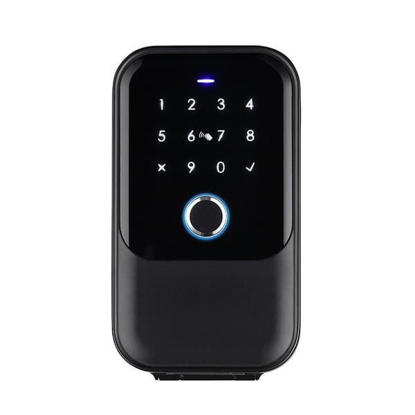 Vattentätt skydd Säker Tuya Kod Fingeravtryck Bluetooth Wifi Smart Nyckellåda App Fjärrkontroll Väggmontering Comb-WELLNGS