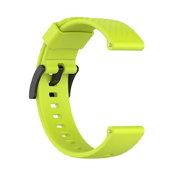 för Suunto 7 enfärgad silikonklockarmband-Perfet Lime Green 0