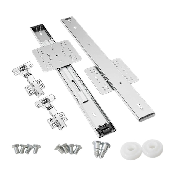 Skjult Flip Kabinetsdørs Glide Kitchen Bogreol Dør Hardware Kit 350mm - Perfekt 450mm