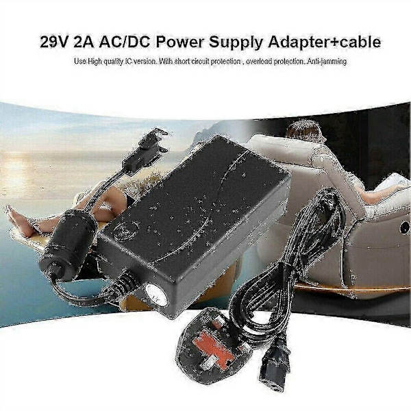 29V AC/DC Strömförsörjning Elektrisk Fåtölj Soffadapter Transformatorverktyg - Plug-Perfet