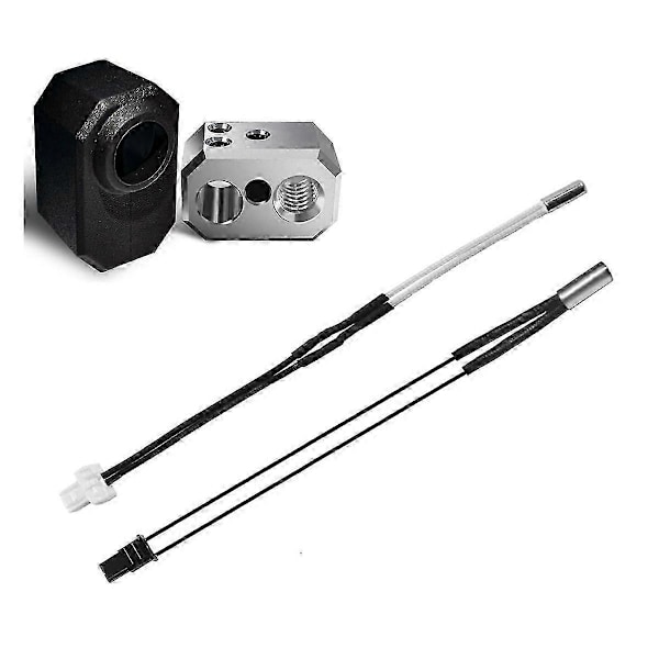 Tillbehörssats Kompatibel med Prusa I3 Mk4 Mk3.9 - Kompatibel med Prusa I3 Mk4 Hot End Del Nextruder Värmeblock Silikonsocka-Perfet