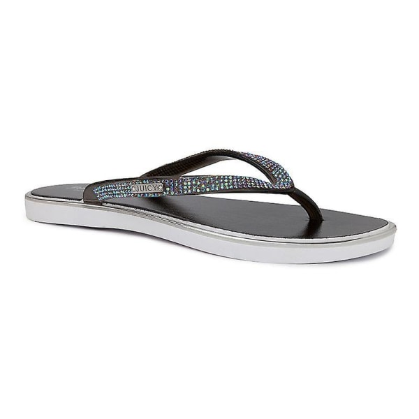 Juicy Couture JC-Scope Flip Flop-sandaler for kvinner Black 7 US / 5 UK