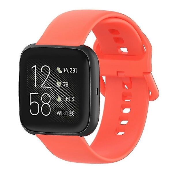 Kellon ranneke Fitbit Versa 2 / Versa / Versa Lite / Blaze-Perfet -kelloille Watermelon Red