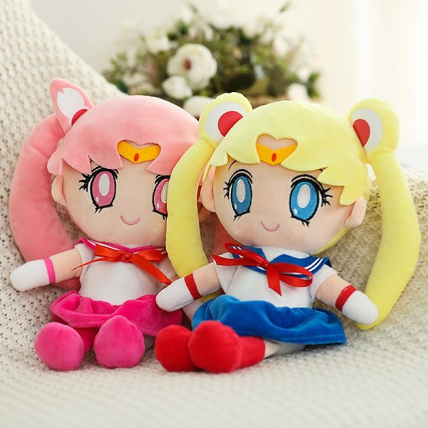 25/40 cm Tsukino Usagi -täytetty nukke ja Anime Sailor Moon Pehmo - Perfet A8