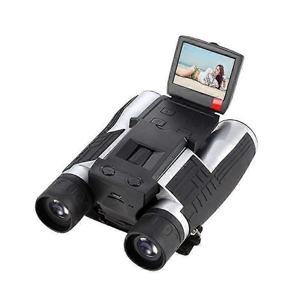 HD 1080P Sort Kikkert Digitalkamera USB Kikkert Teleskop, Video og Foto, Genopladelig, sort-Perfet