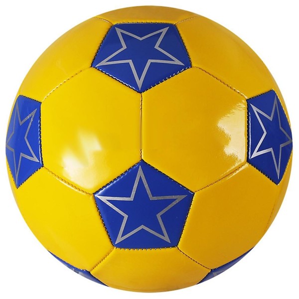 Koko 4 Keltainen Jalkapallo Vedenpitävä PVC-jalkapallo peruskoulun otteluun - Perfet Bright Yellow