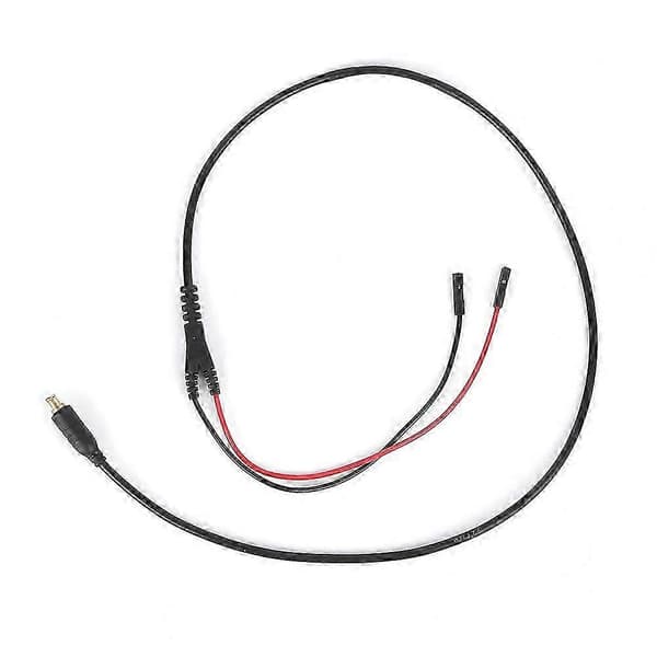 Testkabel Jumper Wire Connector med 2 mm Testhage Rød Sort Åbning til Oscilloskoper - Perfekt
