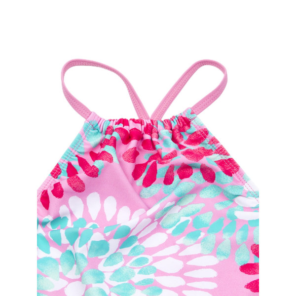 Diconna Badkläder för barn Baddräkt Sommar Barn Biquini Infantil Baddräkt Barn Flickor Bikini Set - Perfet pink 11-12years