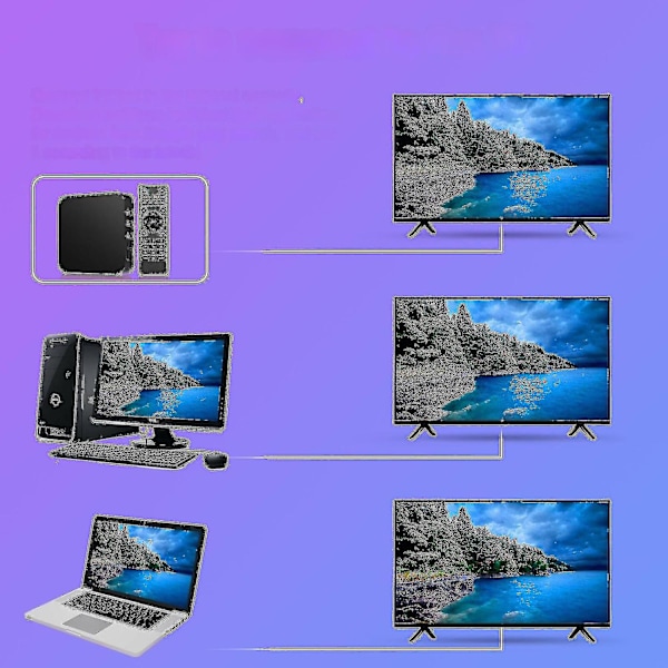 Ambilight USB LED Strip Tape Computer PC Dream Screen Baggrundsbelysning (Størrelse: 5m) - Perfet