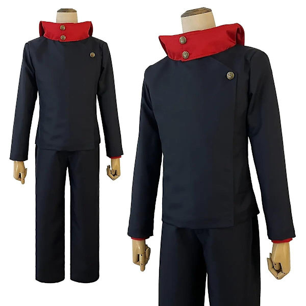 Holoun Jujutsu Kaisen Anime Suguru Geto Satoru Gojo Itadori Yuji Nanami Kento Inumaki Toge Yuta Okkotsu Cosplay Kostym Peruk Xxs-2xl-Perfekt Toji Costume XS