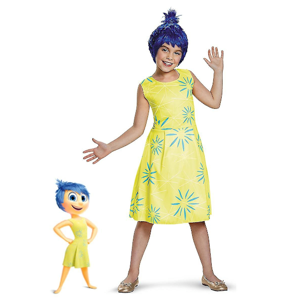 Inside Out 2 Cosplay-mekot lapsille Halloween-lavasasuja - Perfet Joy 120