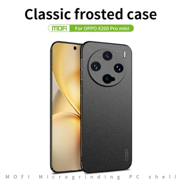 Kompatibel med MOFI Fandun Serien Frosted PC Ultratyndt Altomsluttende Telefoncover - Perfet Blue For vivo X200 Pro mini