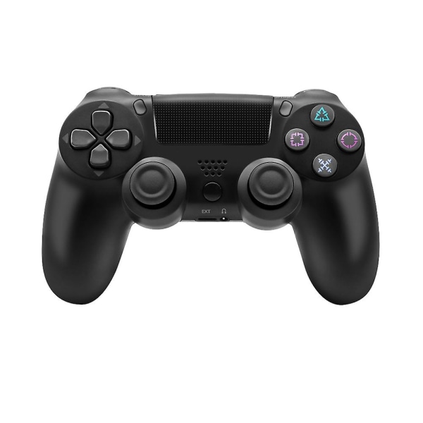 Trådløs Bluetooth spilcontroller til Playstation 4 - Perfet Black