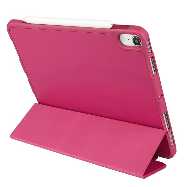 Lærnettbrettveske Kompatibel med iPad mini 6 - Perfekt Rose Red