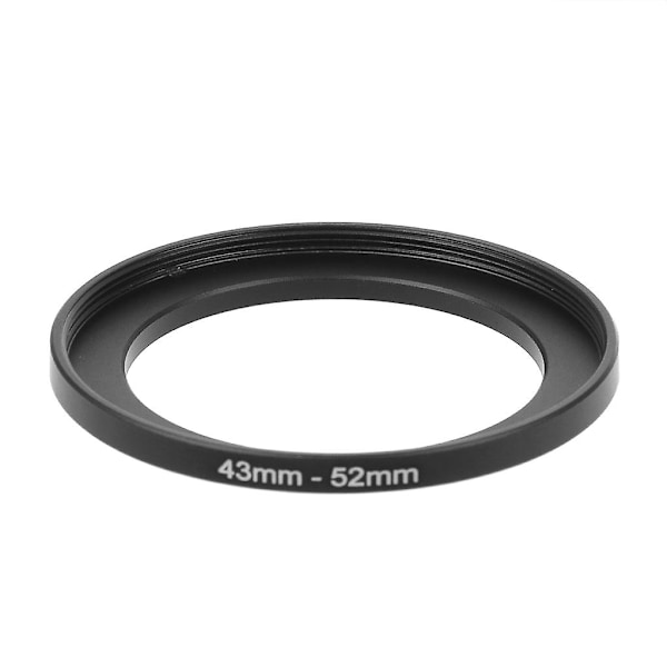 43 mm - 52 mm Metalliset Askel Ylös Rengas Linssin Sovitin Suodatin Kamera Työkalu Tarvikkeet Uusi-Perfet