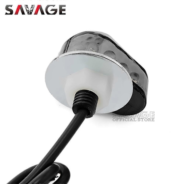 LED Blinklysindikator Kompatibel med YAMAHA YZF R7 2021 2022 YZFR7 YZF-R7 Motorcykeltilbehør Mini Blinkende Lampe Sidelamper - Perfet Clear
