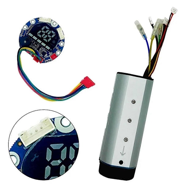 Elektrisk scooter controller 36V drejeknapsdisplay til X8 elektrisk scooter 36V controller dashboard sæt - Perfekt