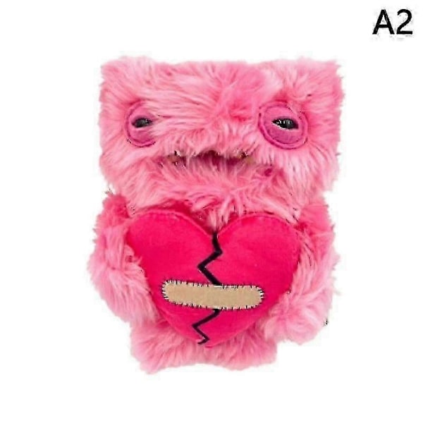 23CM Fuggler Bedårande tandmonster Kärleksmonster Serie Unik tand Rolig Plyschleksak-Perfekt A2