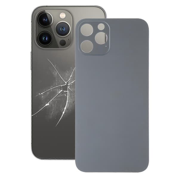 Enkelt Ersättningsglas Baksida Batterilucka Kompatibel med iPhone 13 Pro Max-Perfekt Graphite