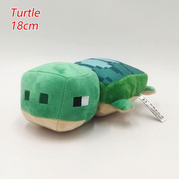 Minecraft Toys Spil Dukke TURTLE-18CM TURTLE-18CM