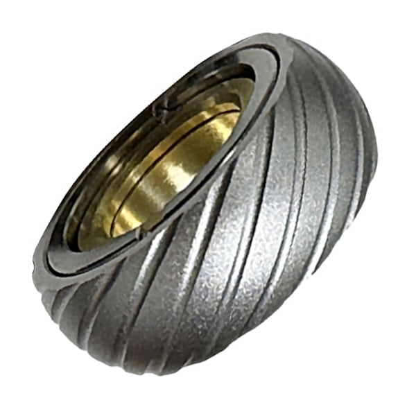 Motorcykel Dæk Fidget Ring Sjov Stressaflastning Fingerøvelse Rustfrit Stål Spinner Ring EDC Legetøj Børn Voksne Gave-Perfet W