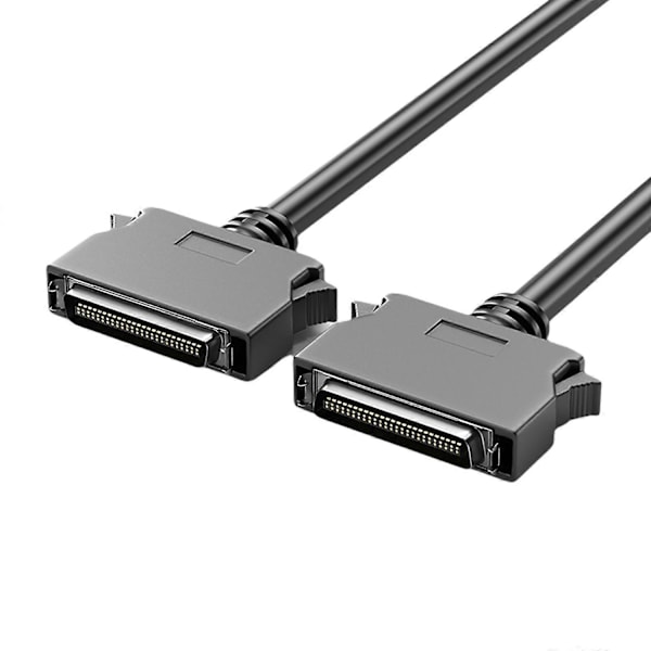 SCSI CN14/20/26/36/50 MDR Uros-Uros Signaalinsiirtokaapeli Yhteensopiva Nauha-asemien ja Skannerien Kanssa, 1,5m-Perfet Snap CN50P 2m