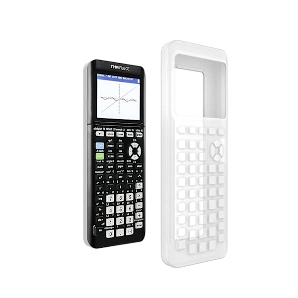 Silikonfodral för Texas Instruments TI-84 Plus CE-kalkylator - Perfekt White 0