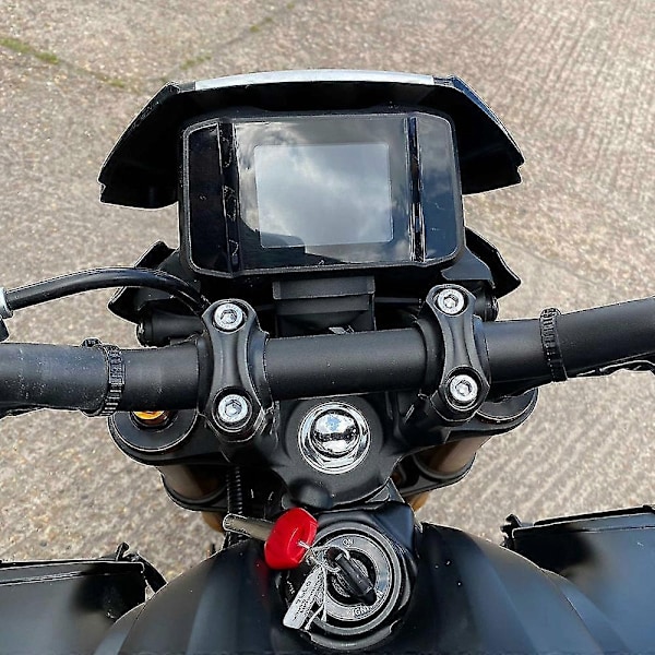 Kompatibel med Yamaha Mt-09 Sp Fz-09 Mt09 Fz09 2021 2022 Motorsykkel Tilbehør Frontrute Vindskjerm Luftstrøm Vindavviser-Perfekt Black grey