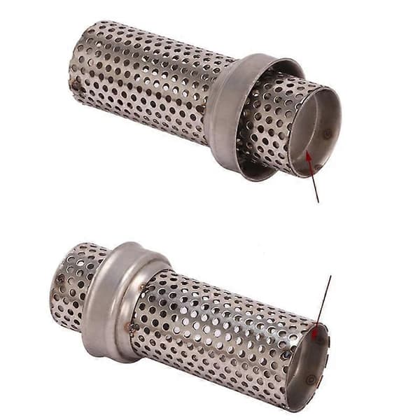 51MM Universal Motorcykel Udstødningslyddæmper Kompatibel med DB Killer-Lyddæmper Støjlyddæmper Mesh-Perfekt