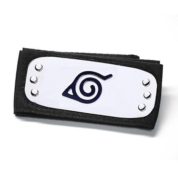 Anime Ninja Pannband Japansk Itachi Kakashi Cosplay Metallpläterad Huvudbonad Pannband Roll-p - Perfet