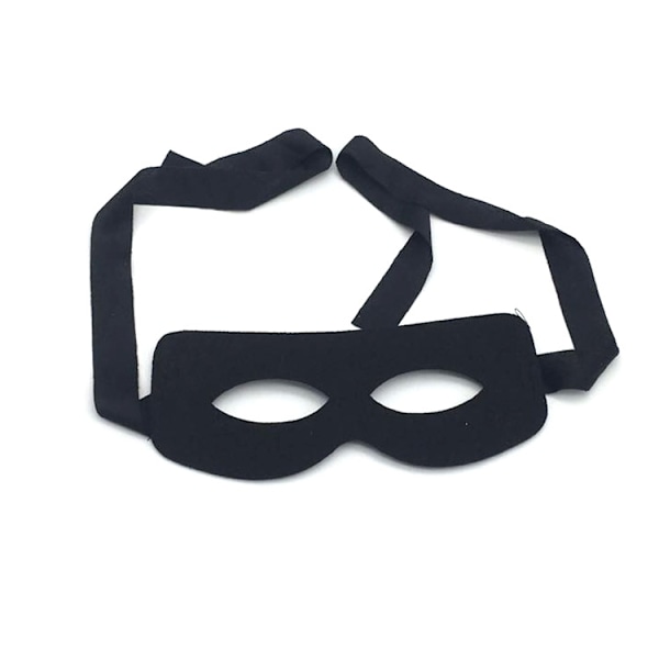 4 Halloweenmasker Zorro Ögonmask COS Rollspel Zorro Halvmask - Perfekt
