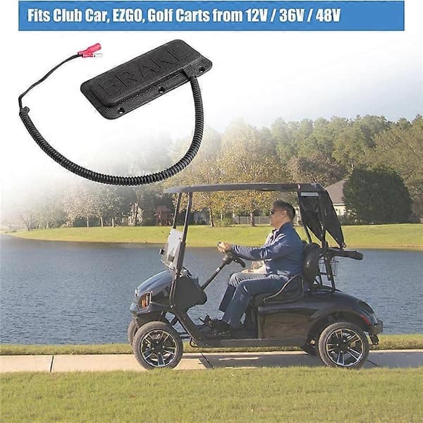Universal Golfbil Bremselysbryter Bremseklossbryter Pedal-Perfekt