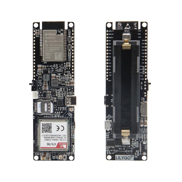 T-sim A7670e trådlös modul Esp32 Chip 4g Lte Cat1 Mcu32 Development Board Support Gsm/gprs/edge F - Perfet