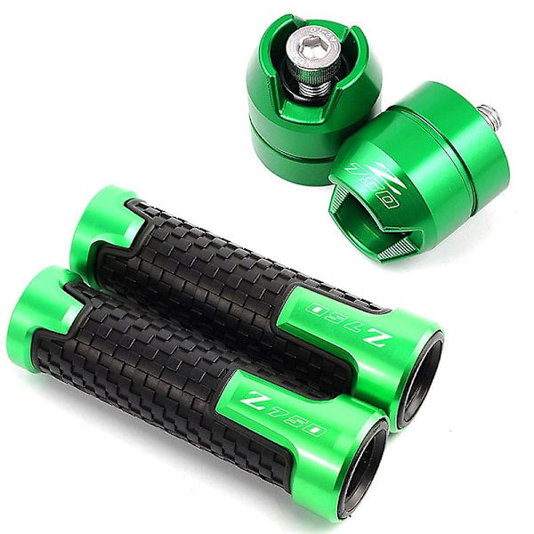 2022 Motorcykel Tilbehør Styrkapsel Endeplugs & Styrgreb til KAWASAKI Z750 Z 750 z750 2002-2012 2011-Perfekt 618 Green