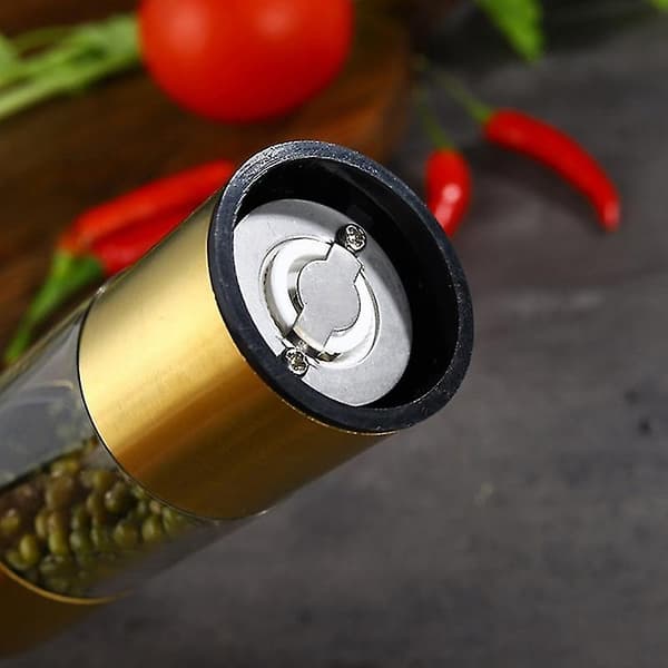 Peberkværn Gadgets Peber- og Saltkværn Kværning af Hvidløg Kværning af Krydderier BBQ Tilbehør, C-Perfet