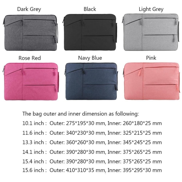 Sleeve Case Laptopveske Notebookveske COVER 13,3 INCH - Perfet