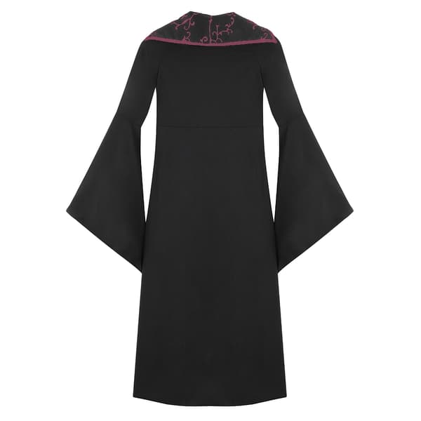 Barn Flickor Performance Vampyrdräkt Halloween Häxdräkt-Perfekt wine red 140cm