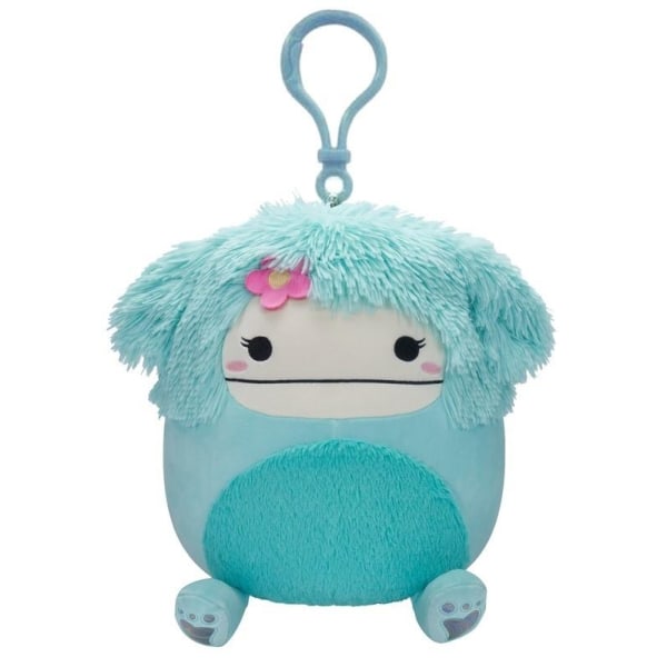 Squishmallows Clip-on Joelle Bigfoot med blomsternål - Perfet