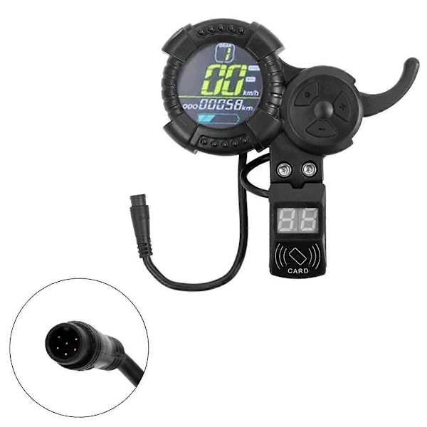 Elektrisk Scooter SPLACH Gasreglage & NFC-kort Kompatibel med VSETT ZERO 10 8X 10X Z8PRO Display Trigger LED Acce-Perfet
