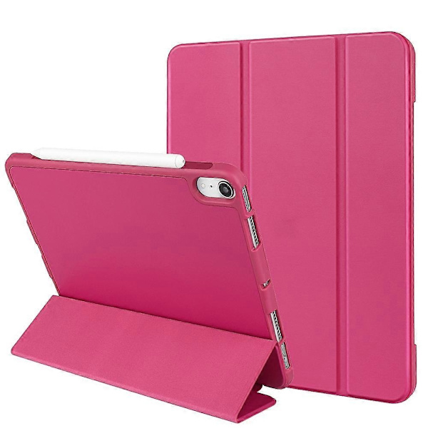 Læder Tablet Case Kompatibel med iPad mini 6 - Perfekt Rose Red