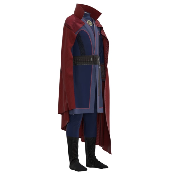 Miesten Deluxe Dr Strange Cosplay -asut Halloween-juhliin aikuisille 120 cm - täydellinen 130cm