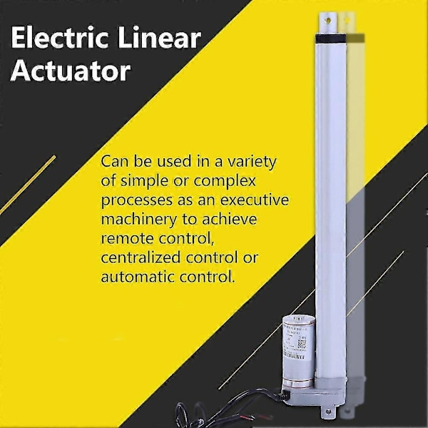 12V Yhteensopiva 1500N Iskunpituus 200-750mm Lineaarinen Toimilaite Nostin Sähkömoottorin Kiinnike-Perfet 350mm