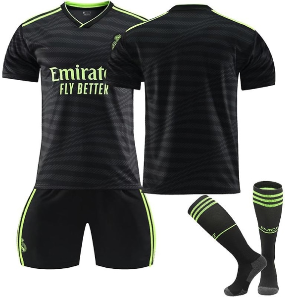 Uusi kausi 22-23 Real Madrid Away Football -harjoituspaita - Perfet Unnumbered Kids 18(100-110CM)